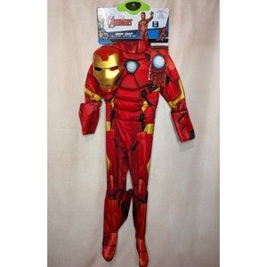 NWT Size Medium Marvel Avengers Iron Man Kids Costume